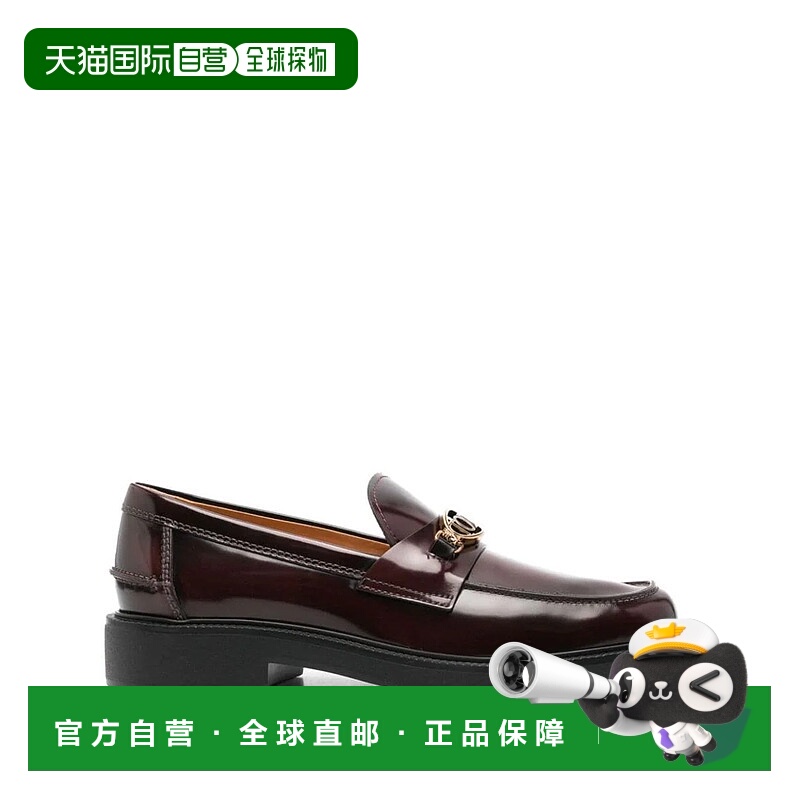 1h可退 TOD'S 女士芭蕾乐福鞋 XXW20L0IM70SHA-0 AW2024 黑色