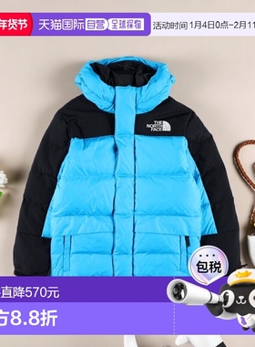 THE NORTH FACE 男童夹克 NF0A88UYD7R1 AW2025 蓝色北面羽绒
