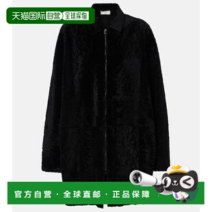 1h可退 潮奢 The Row 女士 Sheeran 毛羊皮大衣 black黑色 舒适时