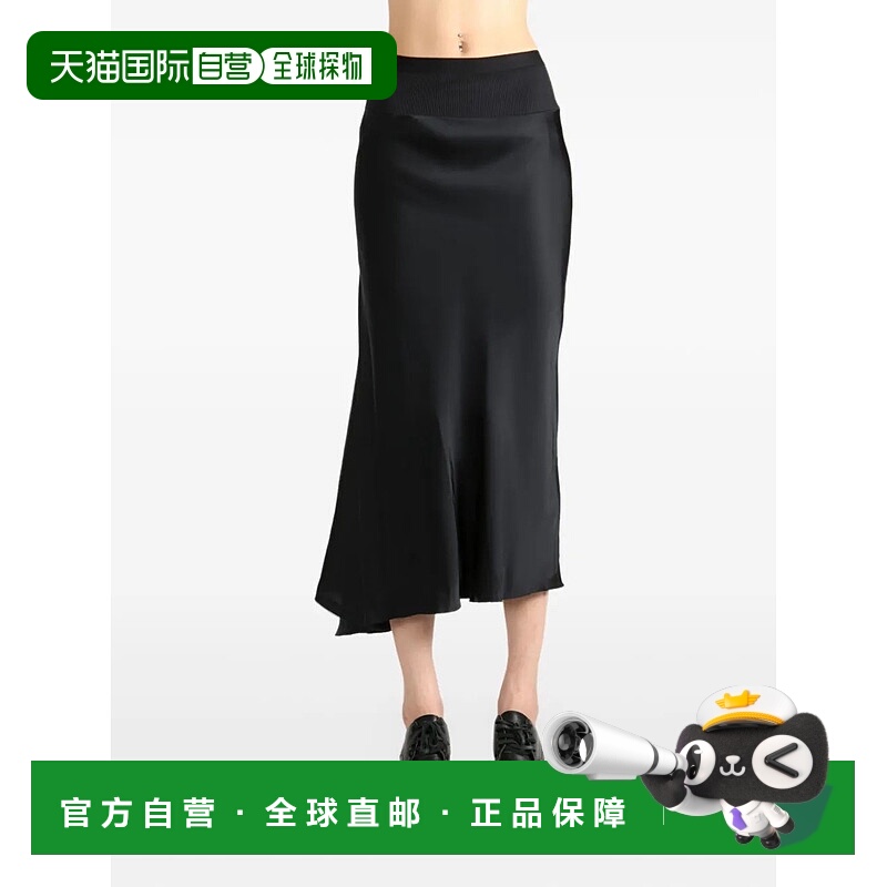 1h可退 RICK OWENS 女士半身裙 RP02E4343SCH09 AW2025 黑色