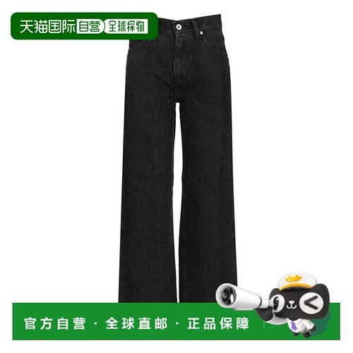 CARHARTT WIP 女士休闲裤 SS2026 黑色牛仔裤直筒裤 I0365963R260