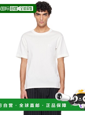 1h可退 潮奢 Y-3 男士 白色 Slim T 恤 KB4631 舒适时尚