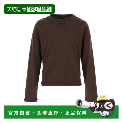 PRADA 男士T恤 UJL98CSOOO17Z3F0324 SS2026 棕色