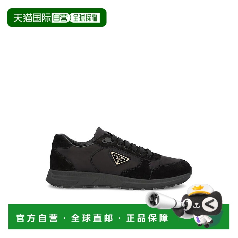 1h可退 PRADA 男士运动鞋 2EE436D7CF0002AI25 AW2025 黑色