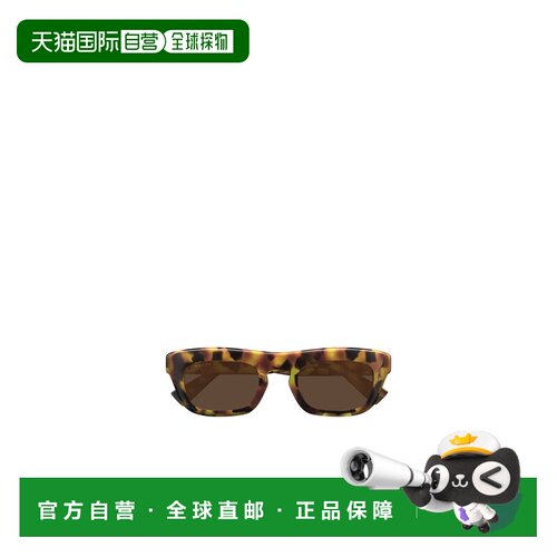 GUCCI 男士眼镜 GG1777S003 AW2024 棕色 几何框古驰太阳镜配饰