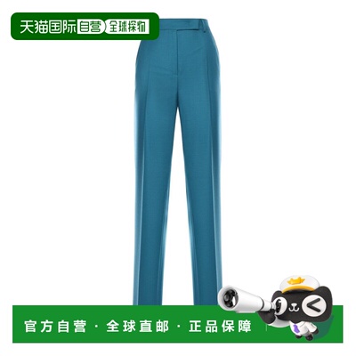 MAX MARA 女士正装裤 26111311016E15 SS2026 蓝色 Tailored Moha