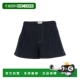 女士 front 蓝色打褶短裤 SOW00612AD0 潮奢 demim Jacquemus