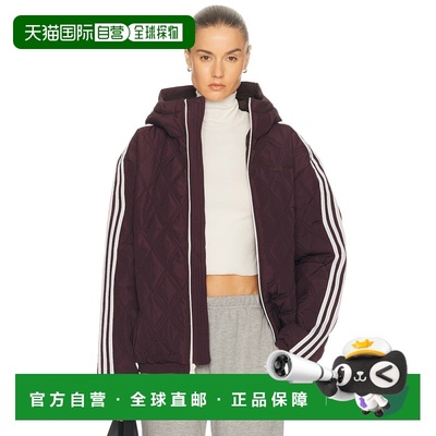 1h可退 潮奢 adidas 阿迪达斯 女士 绗缝夹克 KE9956