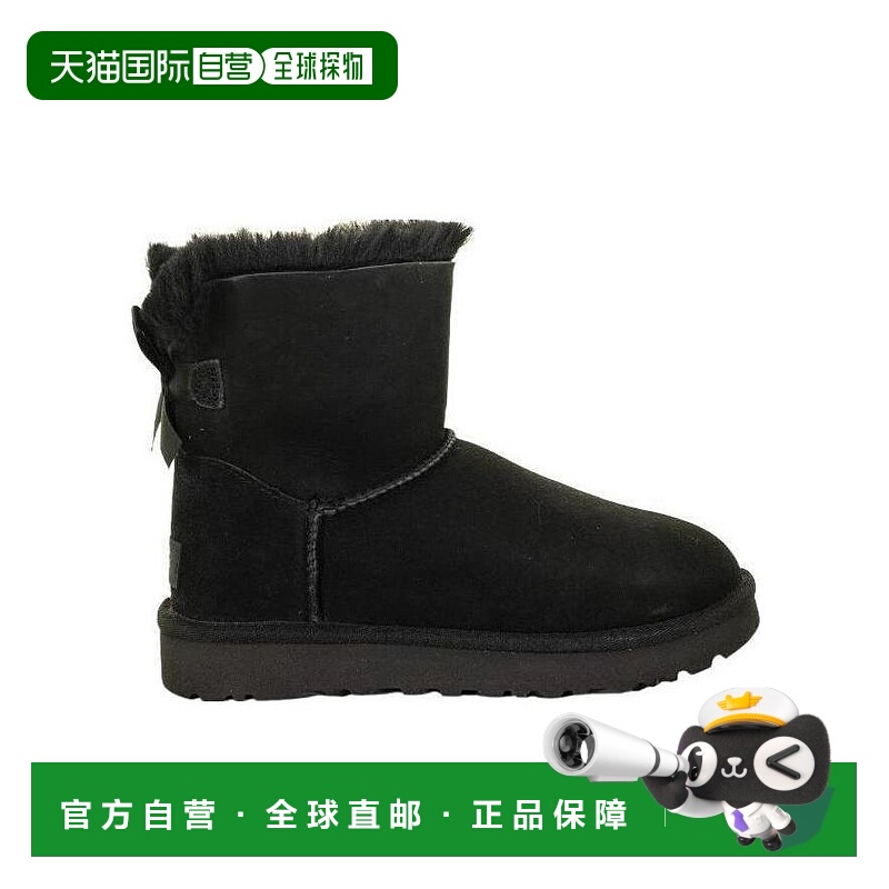 1h可退 UGG 女士高跟鞋 1016501WBLK AW2023 黑色 Bailey Bow 迷