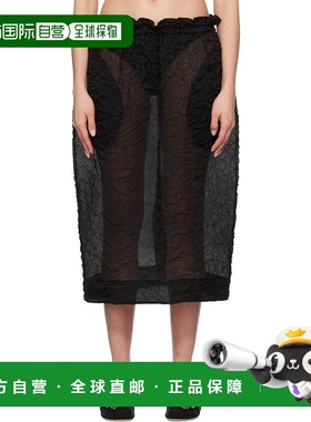 1h可退 潮奢 Simone Rocha 蒙娜 罗莎 女士 黑色 Elasticated Gat