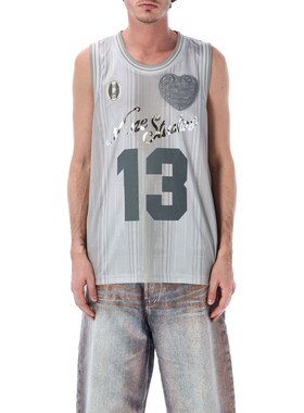 1h可退 ACNE STUDIOS 男士T恤 BL0438902 SS2026 白色背心