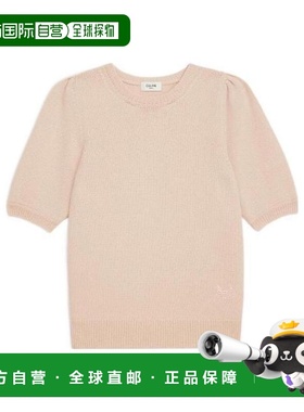 CELINE 女士针织衫 2A65P152I02LB SS2022 花色 山羊绒圆领套头衫