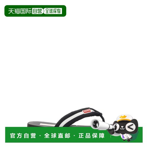 KENZO 男士凉鞋 FD55MU090F5199 SS2023 黑色 Kenzo setta flip f