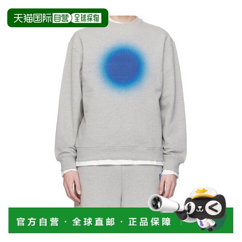 Ader Error 男士针织毛衣 SS2025 BO01SSSW0102GR 白色长袖卫衣