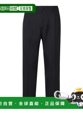 BE ABLE 男士休闲裤 SANDYWBSNERO AW2024 蓝色 Sandy Wool Blend