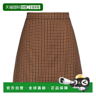 Ame 女士 迷你半身裙 1h可退 舒适时尚 Ottod brown棕色 潮奢