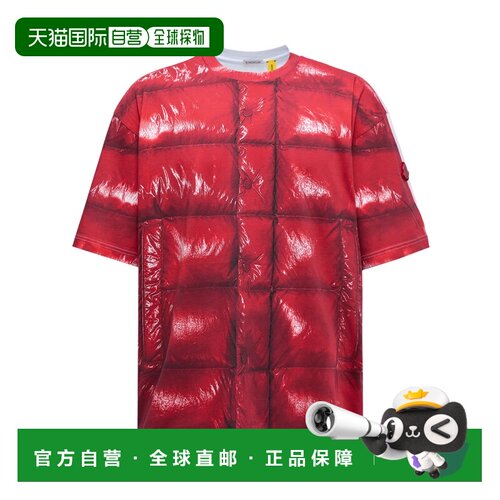 1h可退 MONCLER 男士T恤 K24048C0000189AYW457 AW2025短袖