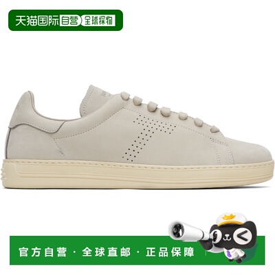 1h可退 潮奢 Tom Ford 汤姆 福特 男士 灰色 Nubuck Warwick 运动
