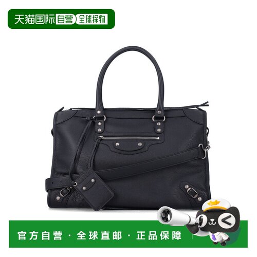 BALENCIAGA 男士手提包 8660452ACFO1000 CO 黑色 Le City Busine