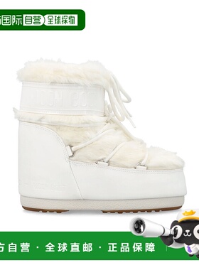 MOON BOOT 男士靴子 80D1409390A002 AW2025 白色 系带雪地靴