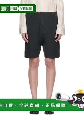 1h可退 潮奢 Maison Margiela 马丁 马吉拉 女士 黑色抽绳短裤 S5