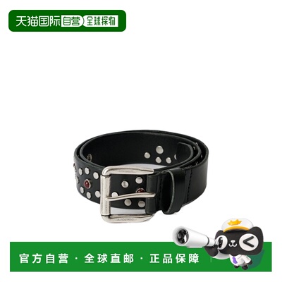 OUR LEGACY 男士腰带 A4258VS AW2025 黑色 Vortex 腰带
