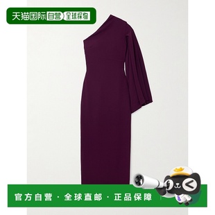 LONDON 女士 Elisa 1h可退 绉纱礼服 SOLACE 单袖 OS37023Aub 潮奢