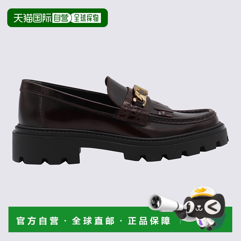 1h可退 TOD'S 女士芭蕾乐福鞋 XXW08J0GF80SHAR810 SS2024 黑色