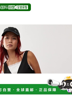 1h可退 潮奢 monki 女士 pinafore 迷你连衣裙(黑色)