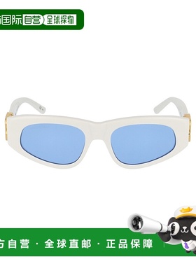 BALENCIAGA 女士眼镜 BB0095S004 AW2025 巴黎世家白色