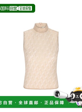 FENDI 女士T恤 FS9763AW8KF1UKBP26 SS2026 浅棕色