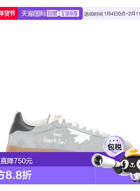 DSQUARED2 男士运动鞋 SNM0468M4214 SS2026 蓝色 Rebels Suede S