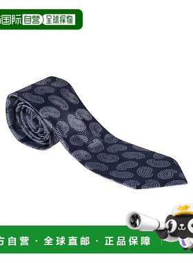 1h可退 ETRO 男士领带 MASA0001AQ236 AW2025 蓝色 Etro Tie