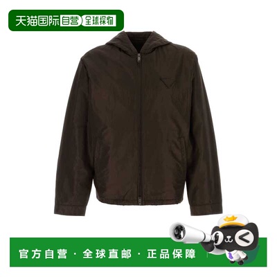 1h可退 PRADA 男士夹克 SGC781SOOOB03F0192 SS2025 棕色 Brown s