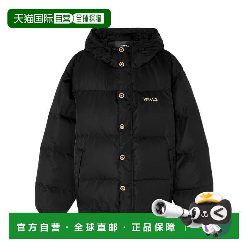 1h可退 VERSACE 男士外套 10215471A157941B000 AW2025 黑色
