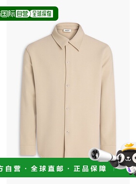 1h可退 潮奢 Sandro 男士 绉纱衬衫 SHPCM00935FICELLE