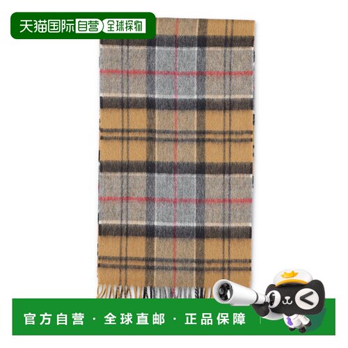Barbour 男士围巾 26AUSC0002BE54 AW2026 花色 Barbour tartan w