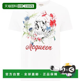 ALEXANDER 622100QPZ540900 MCQUEEN T恤 AW2023 男士 1h可退