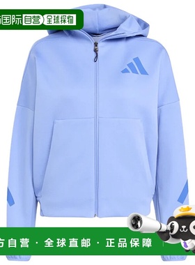 ADIDAS 女士运动服 JW5319AZZURRO CO 浅蓝色 FELPA DONNA Z.N.E.