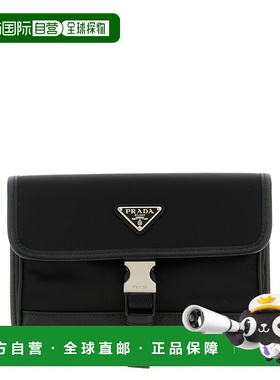 PRADA 男士钱包 2ZH1082DMHF0002 SS2026 黑色 PORTAFOGLI