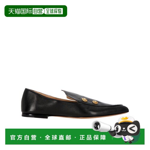 CHLOÉ 女士芭蕾乐福鞋 CH25W14RUT001 SS2026 黑色 ‘Agnes’ lea