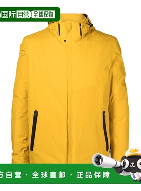 HERNO 男士夹克 PI00240UL111213350 AW2022 黄色 抽绳连帽夹克