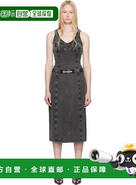 1h可退 潮奢 Diesel 迪赛 女士 灰色 D-Inny 连衣裙 A165910NJBJ