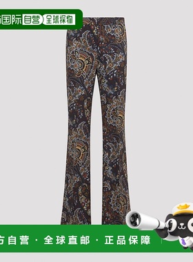 1h可退 ETRO 女士休闲裤 WREA003399SADC6X0810 AW2024 黑色