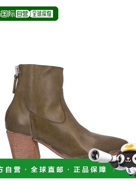 1h可退 潮奢 Moma 女士 脚踝靴 green绿色 舒适时尚女靴