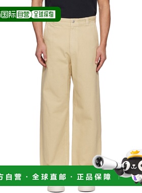 1h可退 潮奢 A.P.C. 男士 驼色 Chino 长裤 COGZVH08028