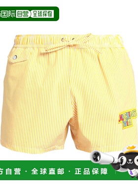 潮奢 Moschino 莫斯奇诺 男士 泳裤 yellow黄色 舒适时尚