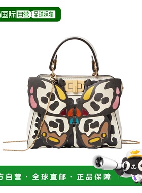 FENDI 女士斜挎包 7AS294AVTUF1DSR SS2026 花色 Nano Peekaboo