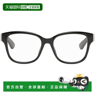 Large Gucci 眼镜 Acetate Square 黑色 女士 古驰 潮奢 1h可退