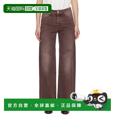 Our Legacy 女士 棕色 Treble Cut 牛仔裤 W2265TCHChocoMelon